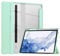 Funda para tablet inteligente compatible con Samsung Galaxy Tab S8/S7 de 11 pulgadas (SM-X700/X706/T870/T875), funda protectora delgada de TPU transparente con soporte para lápices, funda a prueba de