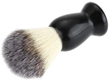 VINTORKY Nylon Rasierpinsel Herren Mit Kunstfaserborsten Für Nassrasur Weicher Makeup Pinsel Mit Harzgriff Und Edelstahlbasis Kompatibel Mit Rasierhobeln Rasiermessern Geschenk Für Männer