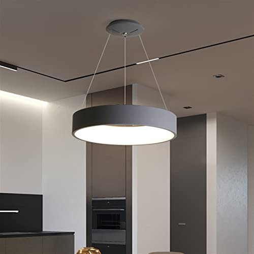 Genérico Lámpara colgante moderna de LED compatible con luminaria de suspensión de cocina Lámpara colgante moderna Lámparas colgantes Comedor, Araña de luces