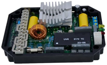 Tdkjfoutr Regolatore Automatico di Tensione UVR6 AVR Stabilizzatore di Generatore Monofase e Trifase