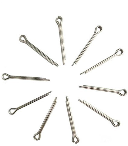 Mexital 10 Stück Scheibenbremse Splint Edelstahl bolzen stecker Für MTB Fahrrad Bremsscheibe M3*30mm