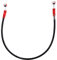 AHL 50cm Colorato Motocicletta freno idraulico o frizione rafforzato linea dell'olio tubo flessibile per moto ATV Dirt Pit Bike etc (Nero)