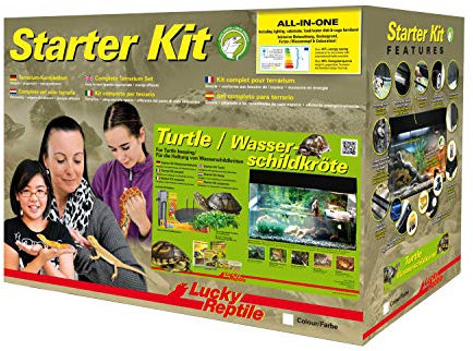 Lucky Reptile Starter Kit Wasserschildkröte, Farbe:Weiß