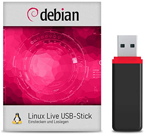 Linux Debian mit 64 Bit auf 32 GB USB 3.0 Stick - USB Live Stick