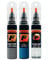 FIRANTO Lackstift Autolack Reparaturset für Ford JDCEWHA Dynamic Blau/Desert Island Blue - 3-in-1 Autolack Kratzer Reparaturstift 15ml Grundierung, Klarlack