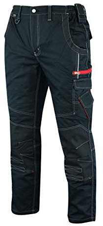 MS9 Herren Arbeitshose Bundhose Cargohose mit Multifunktions und Kniepolster Taschen