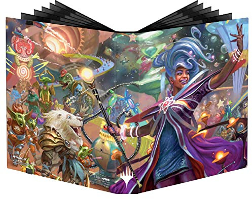 Ultra PRO - Magic: The Gathering Unfinity 9-Pocket PRO-Binder - Schützen Sie Sammelkarten, Sportkarten, seitliche Ladetaschen, schützt und speichert bis zu 360 Karten in Standardgröße