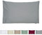beties BasicSoft Kissenhülle ca. 40x60 cm 100% Baumwolle Jersey Kissenbezug Kopfkissenbezug für Schlaf-Sofa Couch Bett - Silber-grau