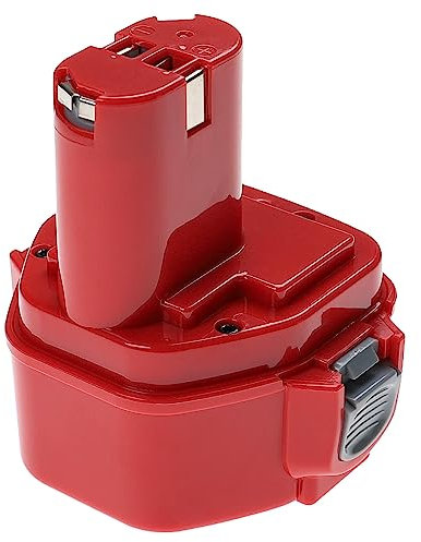 EXTENSILO Akku kompatibel mit Makita 6227DW, 6227DWBE, 6227DWE, 6227DWLE, 6270DWAE, 6270D Elektrowerkzeug (3300 mAh, NiMH, 12 V)