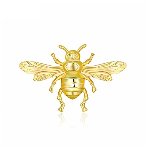 Tbkoly Erstellt Brosche Mode Pin Geschenk Frauen Mädchen Pins und Broschen Biene Broschen for Frauen Insekt Opal Brosche Mode Accessoires (Farbe