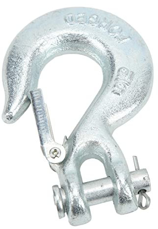 Crochet Treuil,Crochet Treuil Quad,Crochet De Treuil,Autres Composants Crochet Coulissant À Chape De 516 Pouces Avec Loquet De Sécurité Crochet De Remorquage En Acier Au Carbone Robuste Pour Treuil De