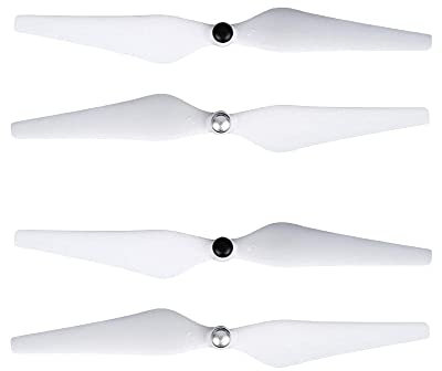 GRIPZO Drohne Zubehör. 4 Stück 9450 Propeller for DJI Phantom 3 Advanced Standard Pro SE 2 Vision Drohne Teile Requisiten Ersatzklinge (Color : Wit)