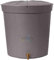 Wassertank, Grau, Granit, Polypropylen, 300 l, für Regenwasser, inklusive Deckel und Wasserhahn, Durchmesser 82 cm, Höhe 86 cm.