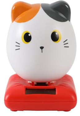 I-TOTAL® - Gadgets à énergie solaire, Mouvement perpétuel pour Enfants (Orange Cat)