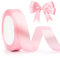 Ruban Rosel Ruban Satin Rose 20mm X 23m Ribbon Rose Ruban Rose Satin Ruban Cadeau Rosa Ruban Rose Pour Décoration De Gâteaux Projets De Couture Ballons De Fête Et Nœuds Ruban De Ballon Octobre Rose