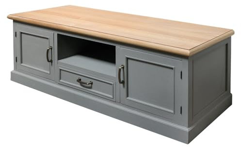 Grafelstein TV-Board Farmhouse grau braun Fernsehschrank Landhausmöbel modern