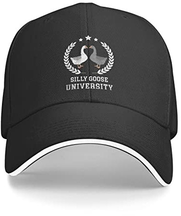 FJQWKLF Silly Goose Mütze Silly Goose University Mütze Herren Baseballmütze Grafikmütze