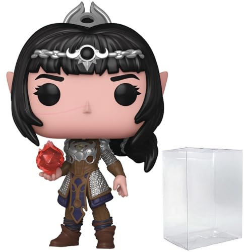 POP Games: Baldur's Gate - Shadowheart with Artifact Funko Vinyl Figure (Bundled with Compatible Box Protector Case), Multicolor, 3.75 inches