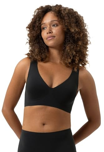 Mey Damen Bustier Bügellos Serie Simply Better Invisibles | Herausnehmbare Pads, Breite Träger, Extra flache Nähte, Atmungsaktiv & hautfreundlich, Gr. XS-XL