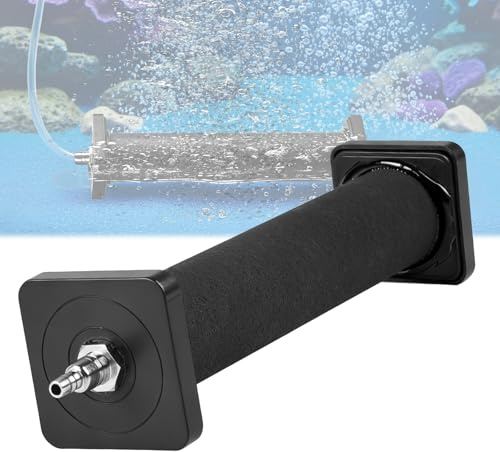 MIGUBIGU Sprudelstein für Aquarium Groß 30 cm, Aquarium Luftstein Lang | Luftstein Teich Groß, Teichbelüfter Zubehör für Gelösten Sauerstoff, für Teichgarten-Kreislaufsysteme und Große Fischbecken