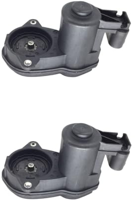 Hajus 6151131001 2x Stellmotor Handbremse Bremssattel Hinten 34216794618 Kompatibel mit BMW 5er 6er X3 X4 Z4 F10 F26 2010-2017