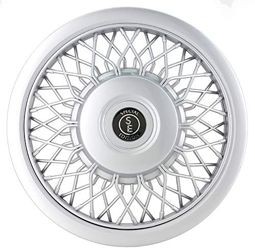 AUTO-STYLE Satz Radzierblenden Classic 14-Zoll Silber