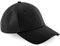 Beechfield Unisex Authentic Baseball Cap, schwarz, Einheitsgröße