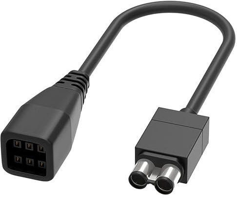 Bewinner AC Power Converter Power Supply Converter Adapter Transfer Cable for 360 to One, Small Size and Lightweight