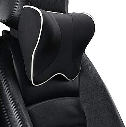 ZATOOTO Auto kopfstütze - nackenkissen für Autositz, Memory Schaum Nackenstütze für Erwachsene und Kinder, Schwarz