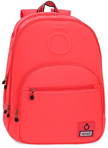 Enso Basic Doppelfach-Rucksack Orange 32x46x17 cms Polyester 25.02L