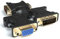 JAMEGA – DVI auf VGA Adapter 3er Pack Full HD 1080p DVI-I 24+5 Stecker zu VGA Buchse Digital auf Analog Adapter Kabel Konverter für Grafikkarten, Beamer, Monitore, Gaming, PC, TV, Laptop UVM.