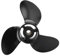KIMISS Boat Marine Aluminiumlegierung Propeller Bootspropeller 7.8x8 für Außenborder 4TE 5TE 6TE (Schwarz)