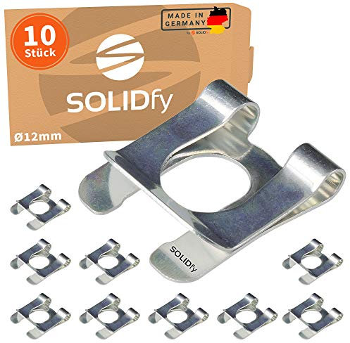 SOLIDfy® - [10x] SL-Sicherungen Ø 12mm Wellensicherung für Wellen und Bolzen verzinkte SL Sicherung