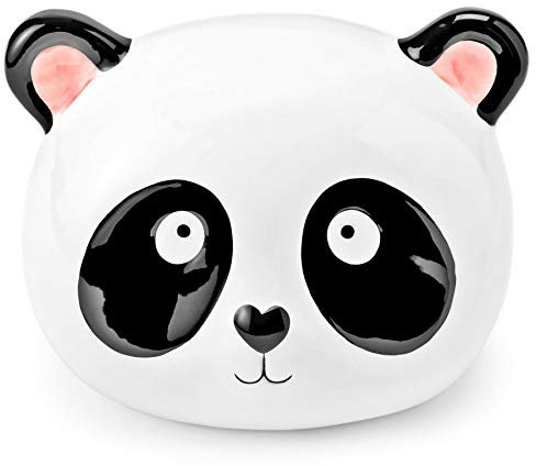 Mousehouse Gifts - Spardose - Pandakopf - klassisch - niedlich - für Mädchen und Jungen - 16 x 14 x 13 cm