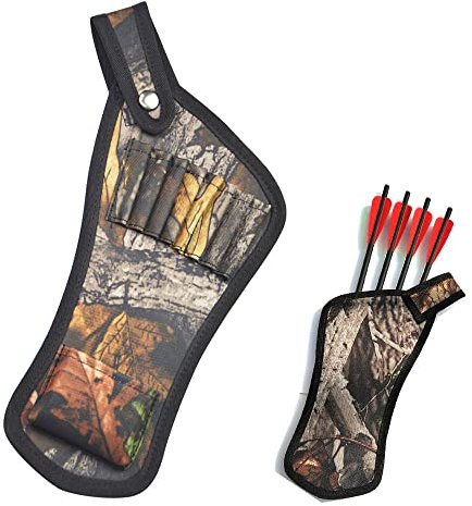 ZZYB Bogenschießen Pfeilköcher 8 Löcher Pfeilhalter Jagdpfeile Köcher Pfeile Tasche Halter für Bogenschießen Armbrust Pfeile