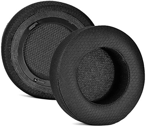 Cuscinetti auricolari di ricambio, compatibili con Corsair Virtuoso RGB Wireless, Corsair Virtuoso RGB Wireless XT, RGB Wireless SE, schiuma ad alta densità con cancellazione del rumore