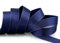 finemark 3 m x 15 mm Satinband DUNKELBLAU (624) doppelseitiges Schleifenband aus Satin ohne Draht weich und glänzend Geschenkband Deko Band Double face Dekoband Dekorieren Basteln