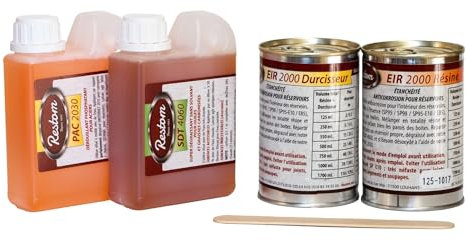 Restom - SUPERKIT - pour réservoir métallique Entre 2L et 5L - Traitement Complet pour intérieur de réservoir - Anticorrosion