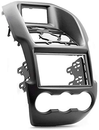 UGAR Kompatibel mit Ford Ranger 2011–2015 Radio-Stereo-Armaturenbrett-Installationsset