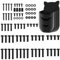 Universal TV Mount Screws Kit for Onn Sony Westinghouse Philips Toshiba Insignia TV Mounting Hardware Kit wr Remote Holder, Includes M4 M5 M6 M8 TV Mounting Screws, Washers for TV Wall Mount Screws