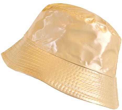 Toutacoo, Regenhut Vinyl Wasserdicht (22-Beige)