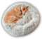 Puppery Wolke 7 Hundebett - Das Original, kuscheliges Hundekissen Hundekorb waschbar (70cm, Hellgrau)