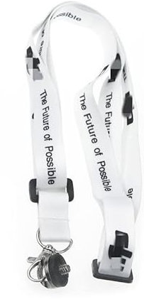 INLIMA Für DJI OM4 OSMO verstellbares Umhängeband Sling Belt Umhängeband für DJI OM4 OSMO Mobile 3 2 für Zhiyun Smooth Q 4 für Mijia für Feiyu Handheld Gimbal Zubehör Drohnenzubehör (Farbe: Bianco)