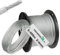 Renomo24 PVC Drahtseil 5mm Stahlseil 6x7 ummantelt verzinkt Seil Draht (100m / Rolle)
