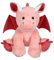 Gipsy Peluche - Dragon Trendy Color Rose Poudré - 50 cm