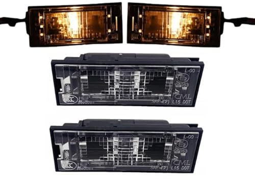 2X Number Plate Light For RENAULT Master III 8200480127