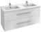 Jacob Delafon Meuble Double Vasque 120 cm Ola UP Blanc