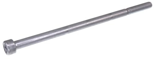 SECCARO Tornillo cilíndrico M10 x 200 mm, acero inoxidable V2A, VA A2, DIN 912/ISO 4762, hexágono interior, rosca parcial, 10 unidades