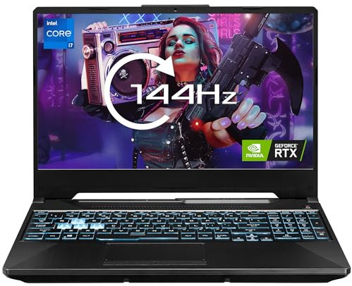 MESH Computers ASUS TUF Gaming A15 FA506NF 15.6-inch FHD 144Hz Gaming Laptop (AMD Ryzen 5 7535HS, 64 GB DDR5 RAM 5600 MHz, 2000 GB SSD, NVIDIA GeForce RTX 2050 4GB GDDR6, Wi-Fi 6, Windows 11 Pro)