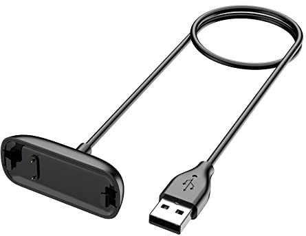 Oumida Ladekabel für Fitbit Inspire 3 Ladegerät, 50cm/1.64ft und 100cm/3.3ft USB Ladestation Charger Cable Dock Kabel Nur kompatibel mit Fitbit Inspire 3 (50cm)